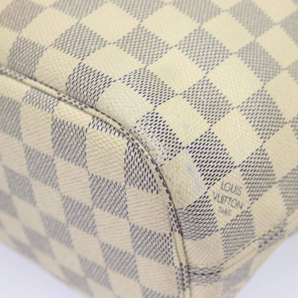 LOUIS VUITTON Damier Azur Neverfull PM Tote Bag N41362 LV Auth 80052 - Picture 14 of 16
